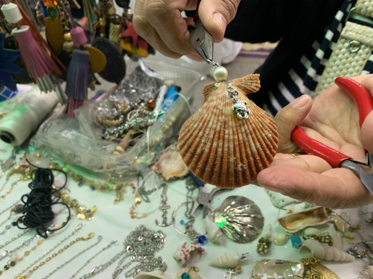 جانب من أعمالها 