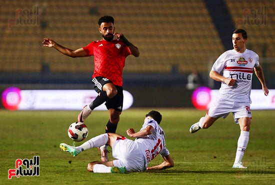 الزمالك وطلائع الجيش الشوط الثانى