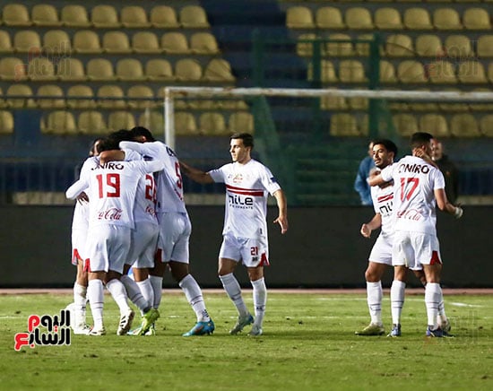 احتفال فريق الزمالك