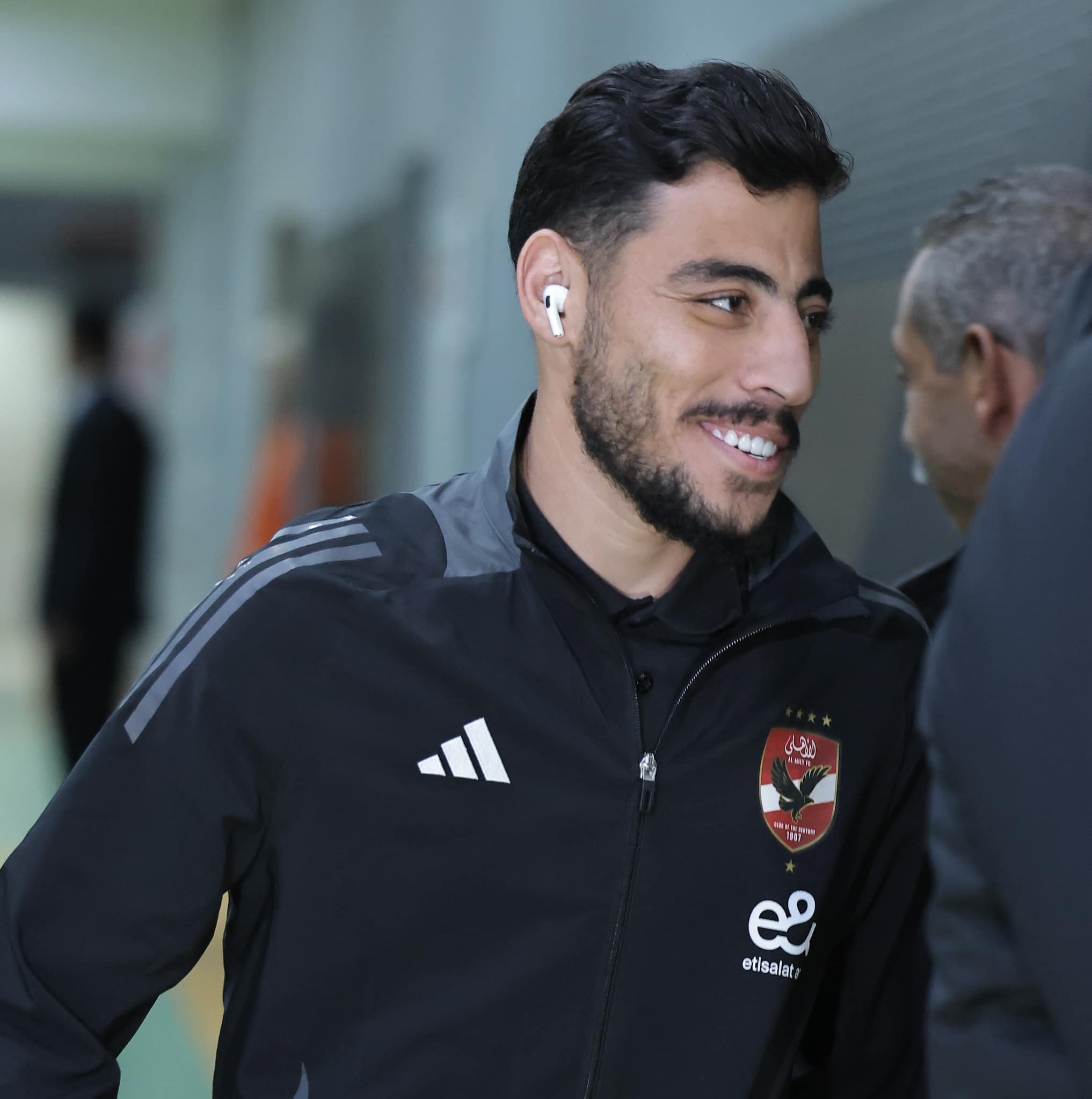 لقطات من وصول الاهلي ملعب برج العرب لمواجهة الأهلي (1)