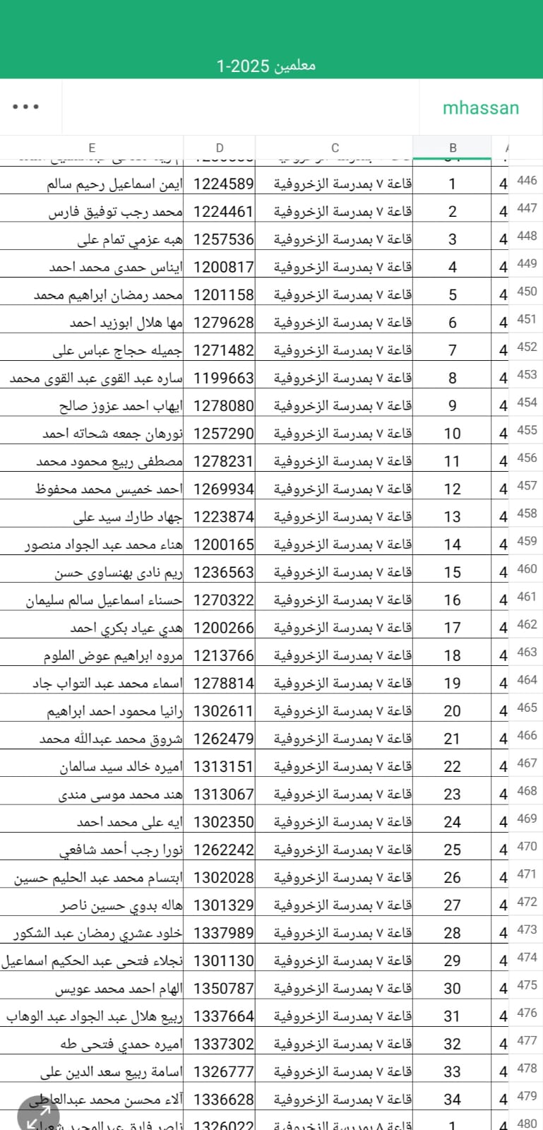 أسماء المقبولين (11)