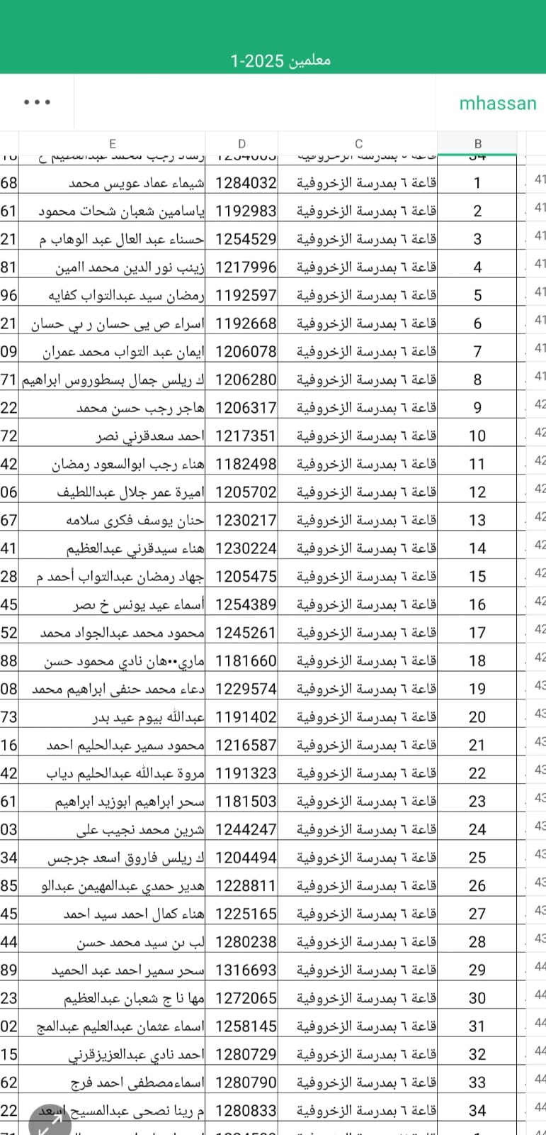 أسماء المقبولين (10)