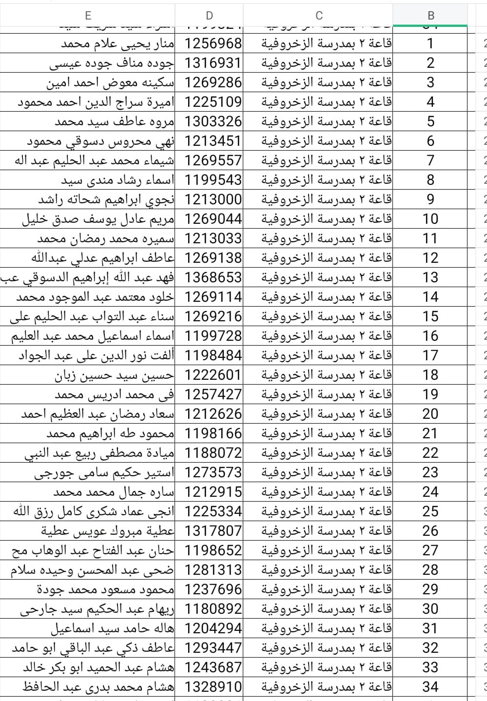 أسماء المقبولين (9)