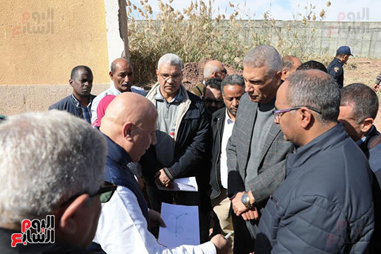 محافظ أسوان يتابع الجهود محافظ أسوان يتابع الجهود