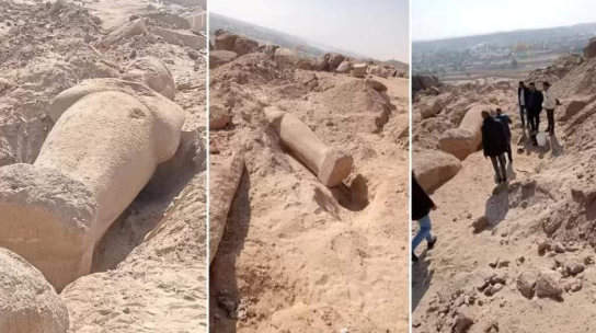 لصوص حاولوا سرقة تمثال رمسيس والفشل مصيرهم بسبب وزنه