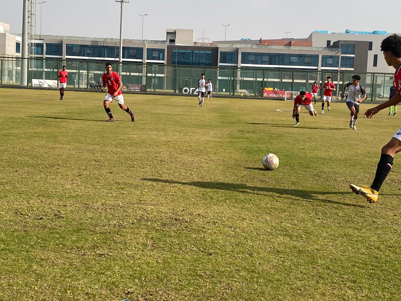 المباراة الودية لمنتخب الشباب