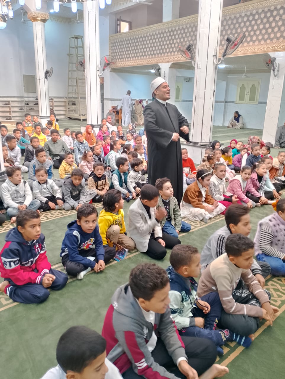 جانب من اللقاء التثقيفي للأطفال