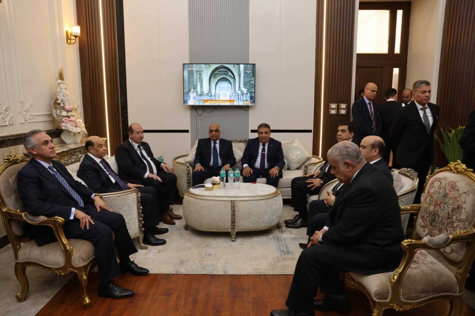 وزير العدل يتفقد محكمة جنوب المنصورة (12)