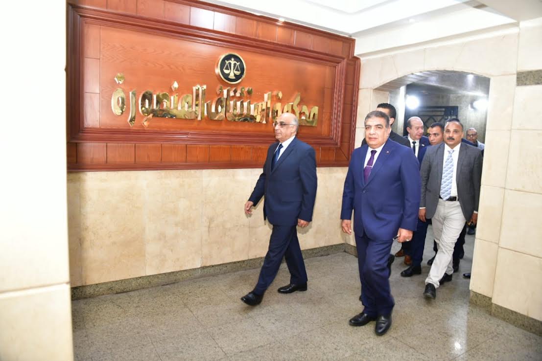 وزير العدل ومحافظ الدقهلية وزير العدل ومحافظ الدقهلية