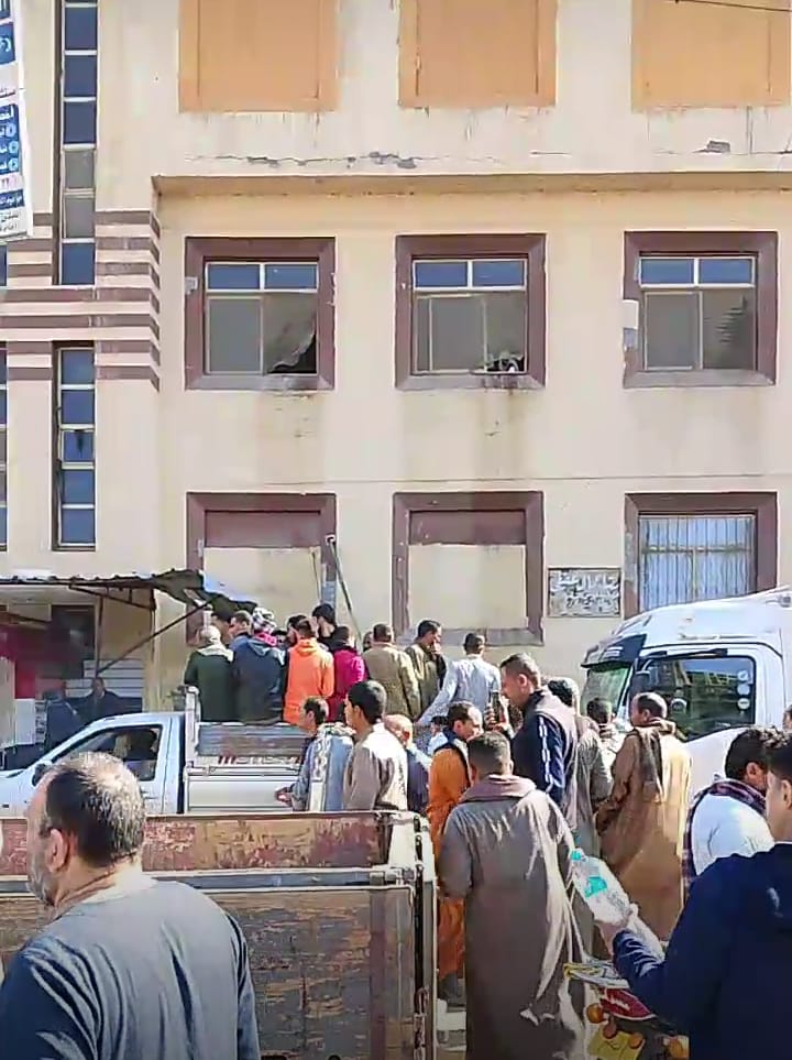 جنازة 5 أشخاص ببنى سويف