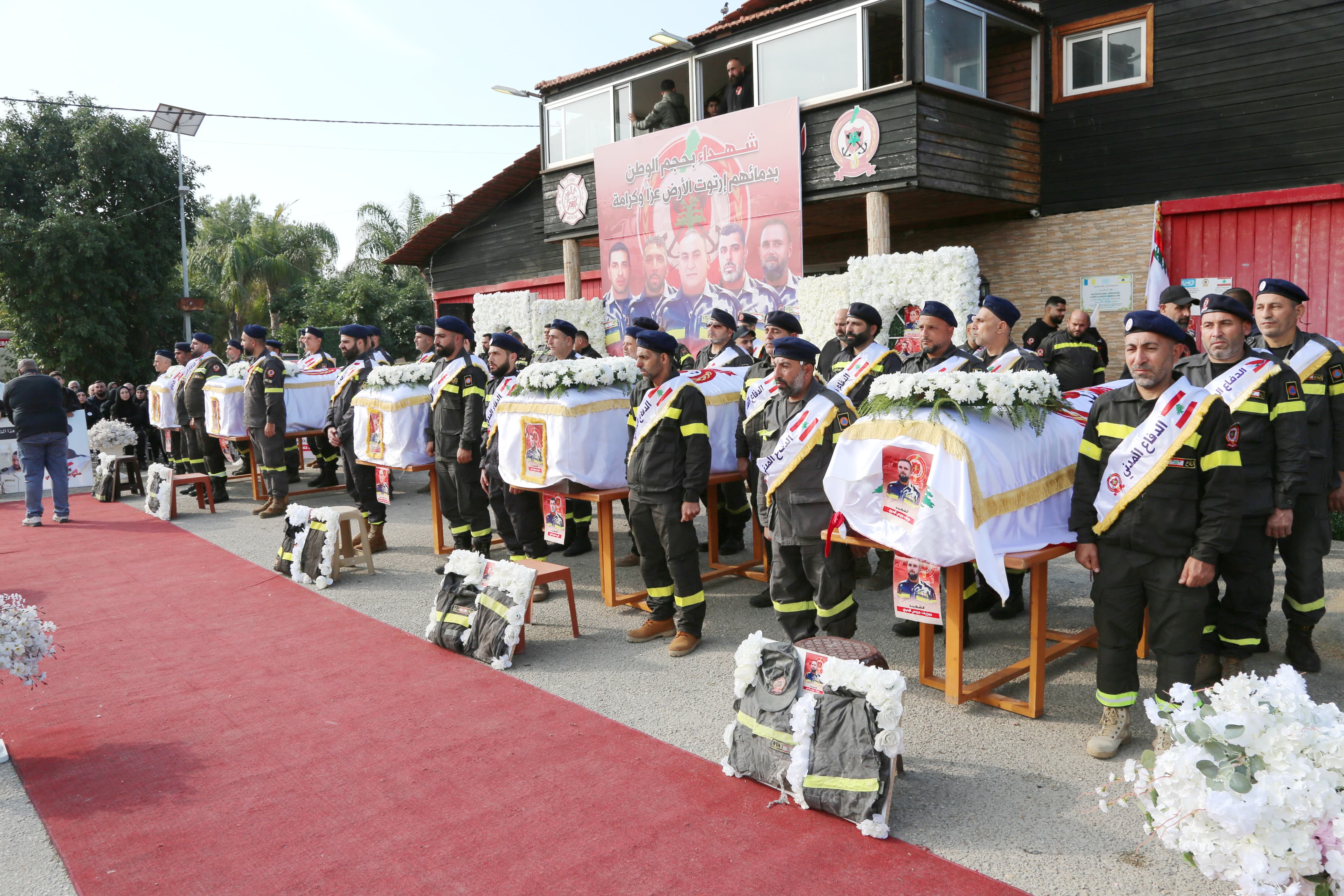 جانب من الجنازة