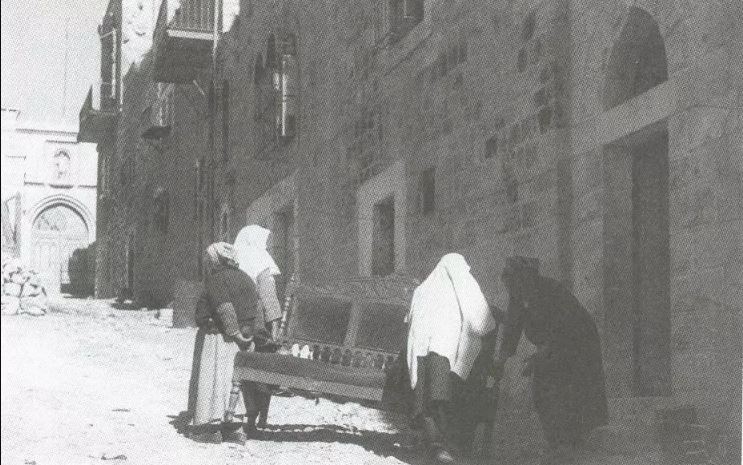 صورة تبرز الطراز المعماري لمنازل الفلسطينيين في يافا عام  1948
