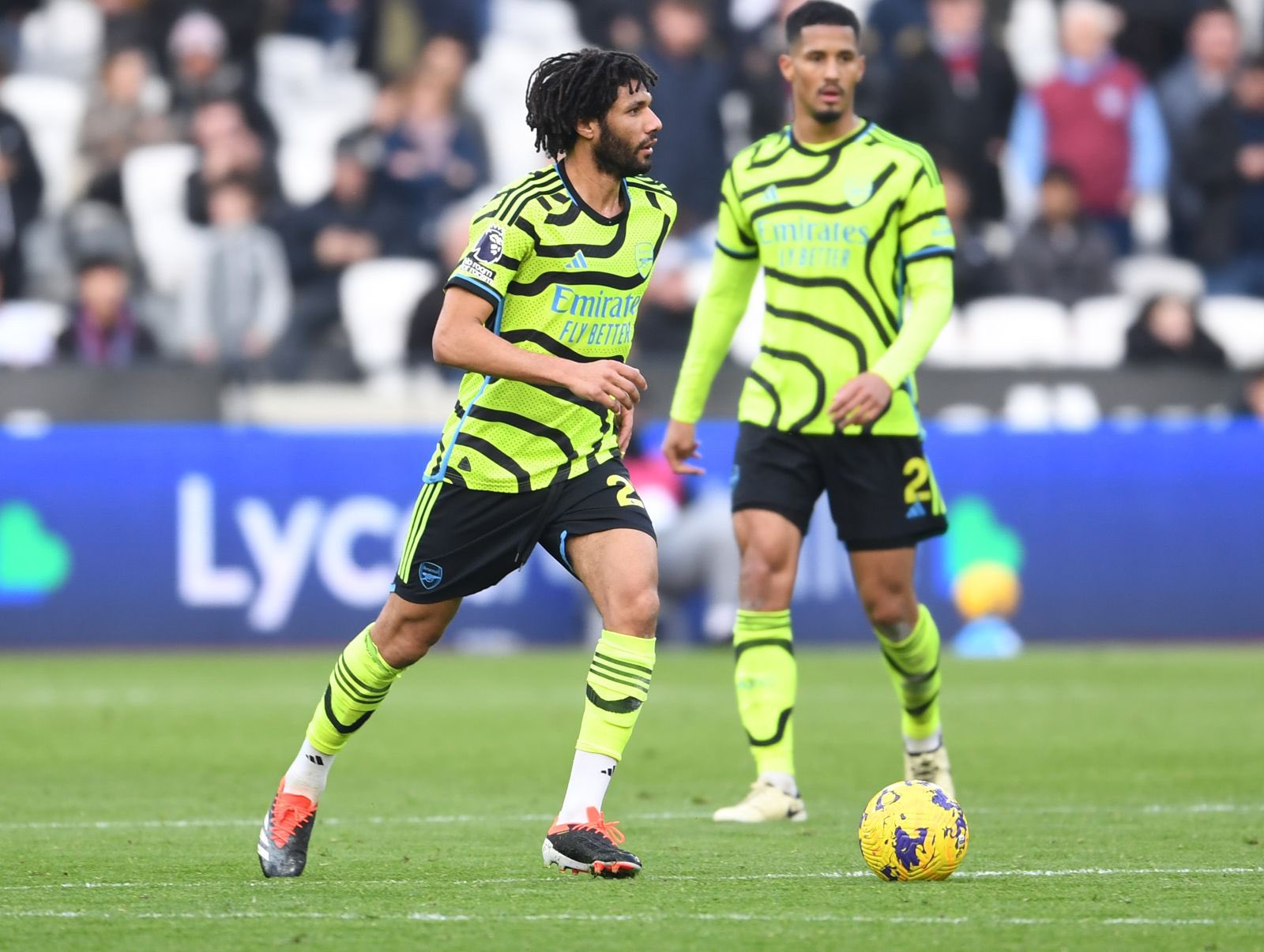 Mohamed Elneny avec Arsenal