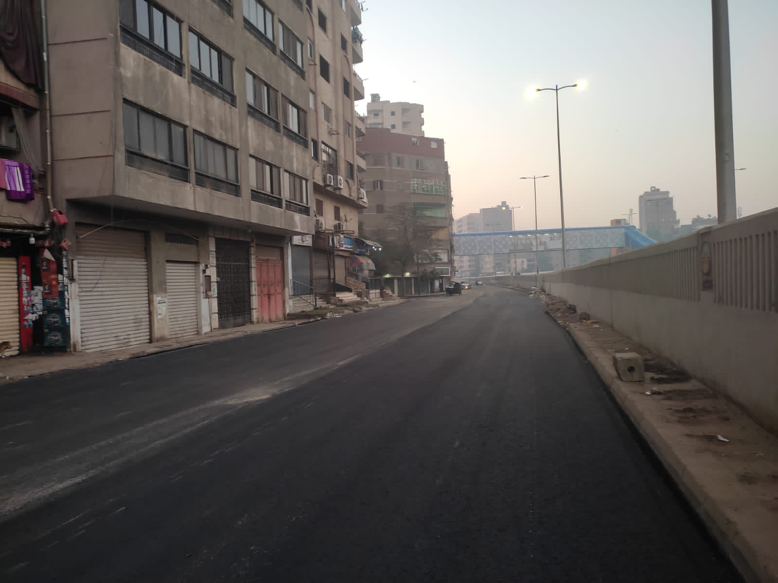 رصف وتطوير  شوارع  بحى العمرانية