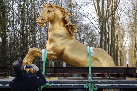 تمثال أبولو فى حديقة فيرساي بفرنسا (9)
