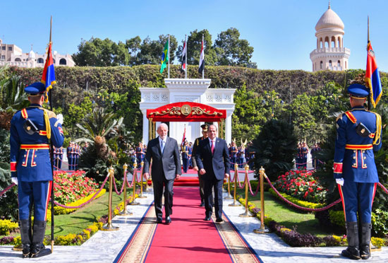 الرئيس عبد الفتاح السيسى و  الرئيس البرازيلي لولا دا سيلفا  (5)