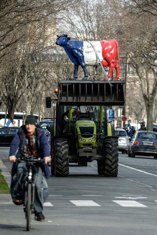 منتجو-الحليب-الفرنسيون-يتظاهرون-في-باريس--(1)
