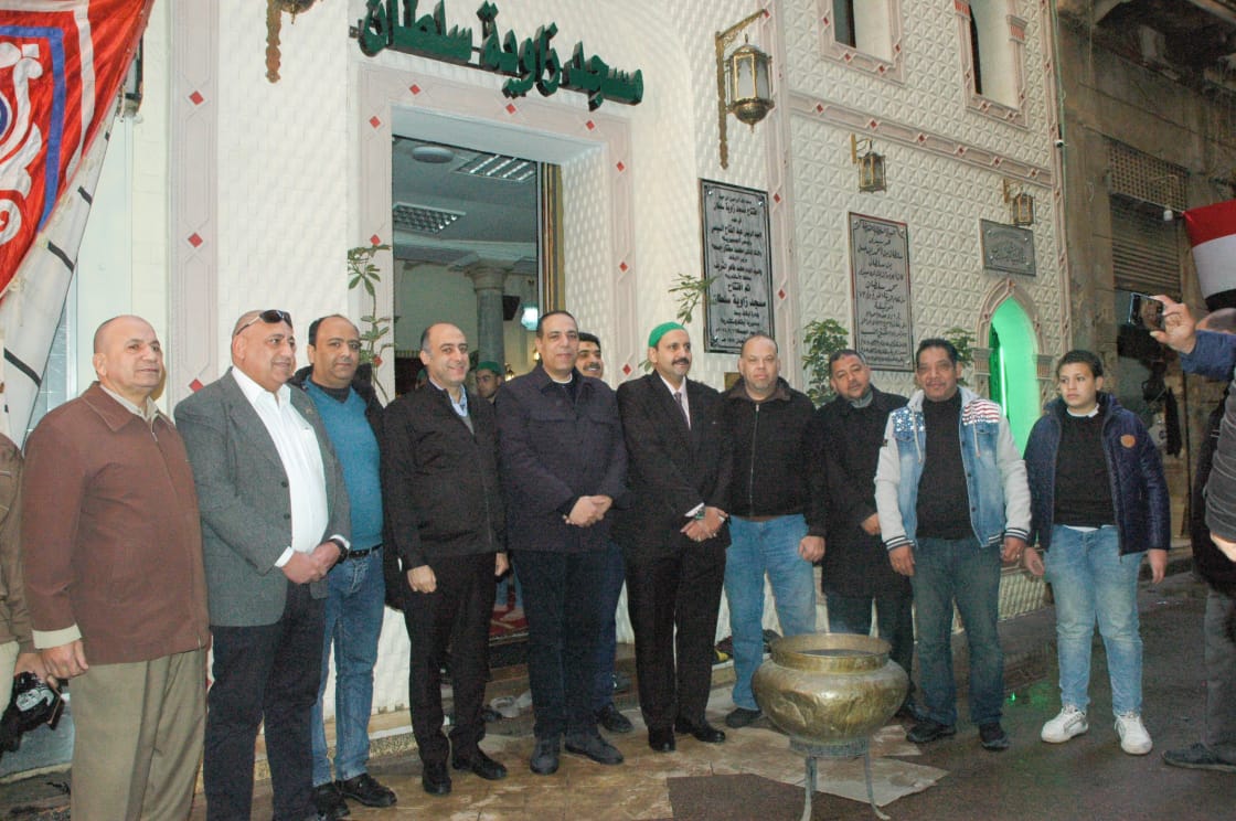 افتتاح مسجد زاوية سلطان  في الإسكندرية