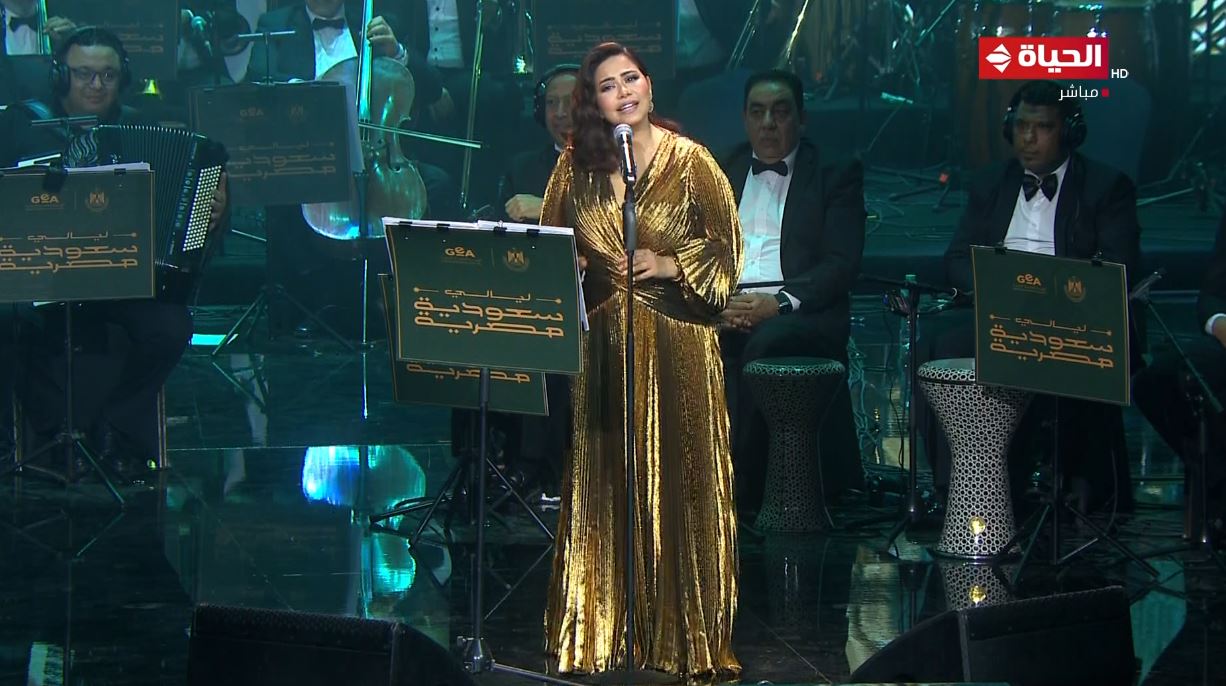 شيرين عبد الوهاب تتألق بأجمل اغنياتها في حفل ليال مصرية سعودية (4)