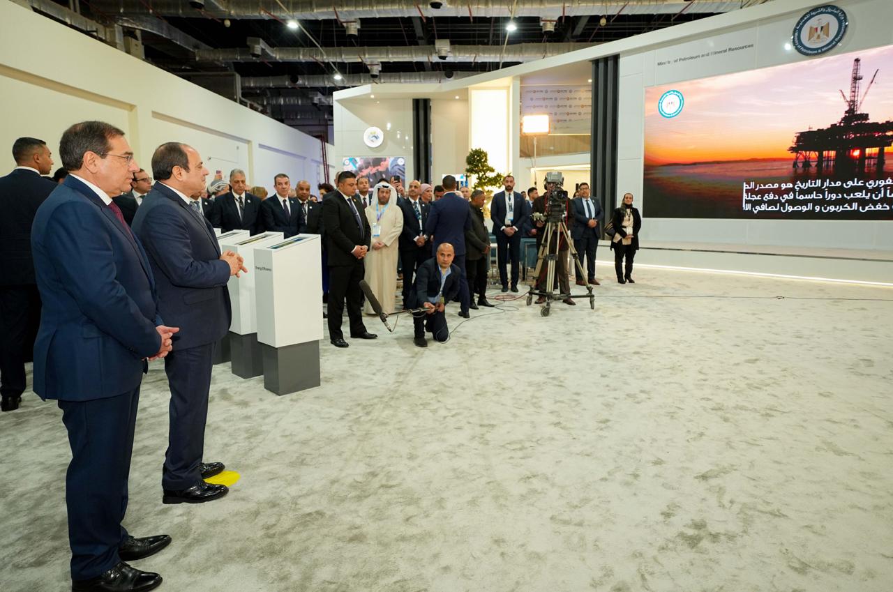 الرئيس السيسى خلال افتتاح مؤتمر ومعرض ايجبس 2024 (2)