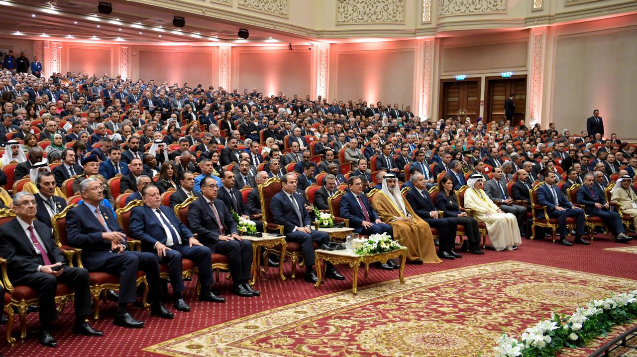 الرئيس السيسى خلال افتتاح مؤتمر ومعرض ايجبس 2024 (6)