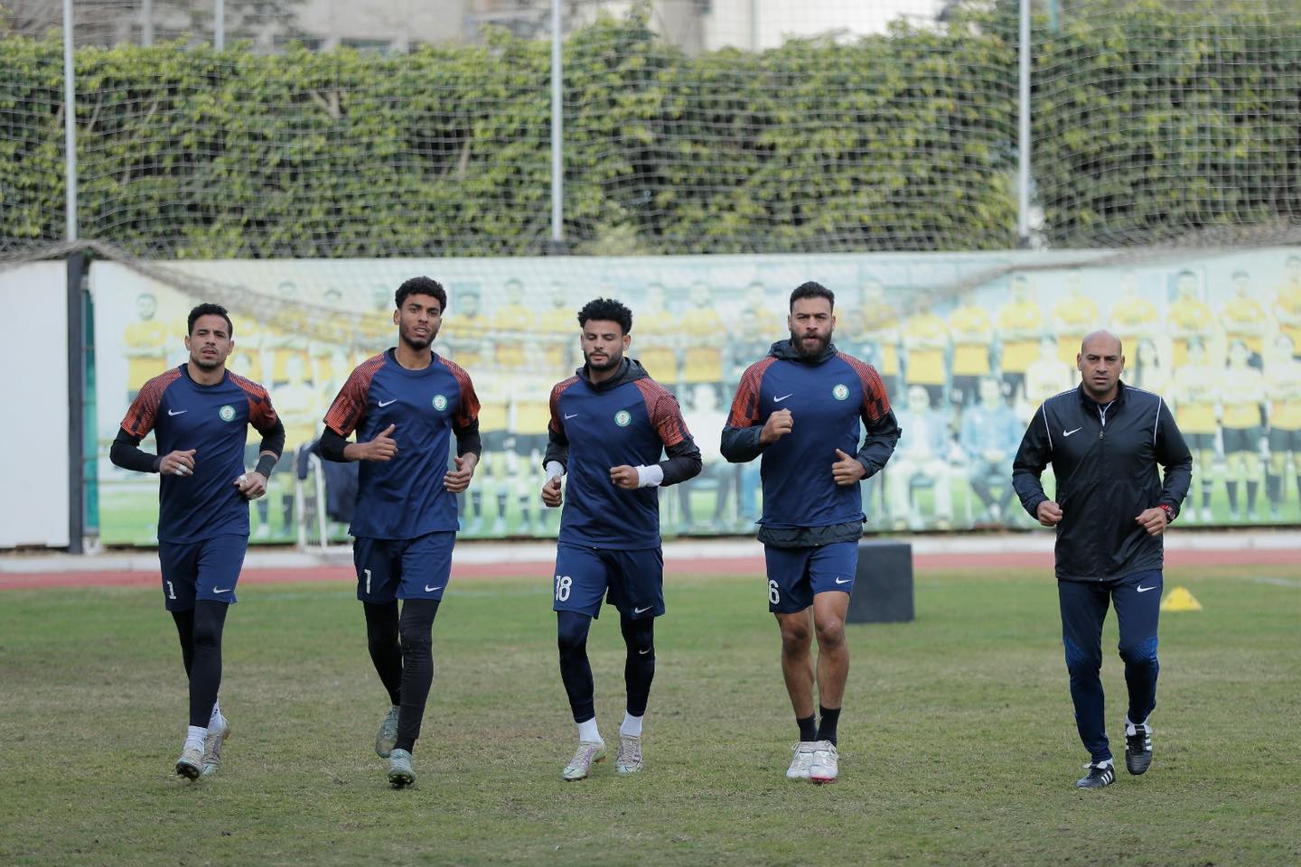 محمد أبو جبل بتدريب البنك الاهلى  (4)