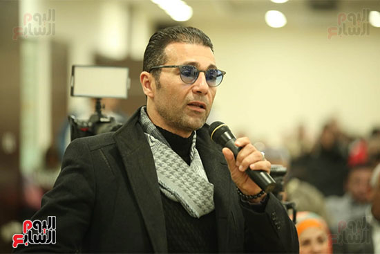 الكاتب الصحفى جمال عبد الناصر فى مسابقة العمل الأول في التأليف المسرحي بالمهرجان القومي للمسرح المصري
