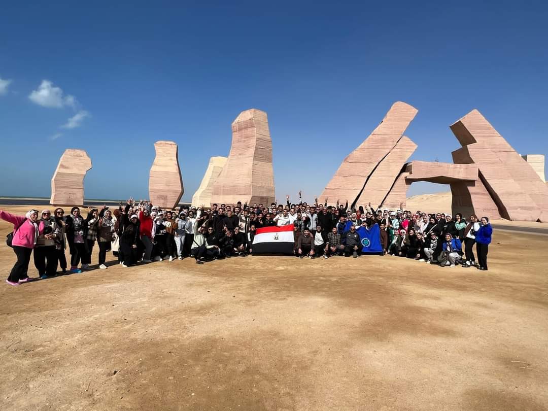 رحلة علمية لطلاب قسم الجغرافيا لجنوب سيناء  (1)