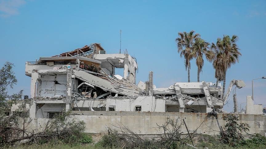 تدمير منزل أبو عمار في غزة