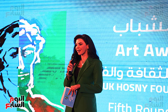 حفل توزيع جوائز مسابقة فاروق حسني للفنون  (4)