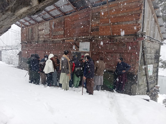 تساقط الثلوج فى باكستان (3)