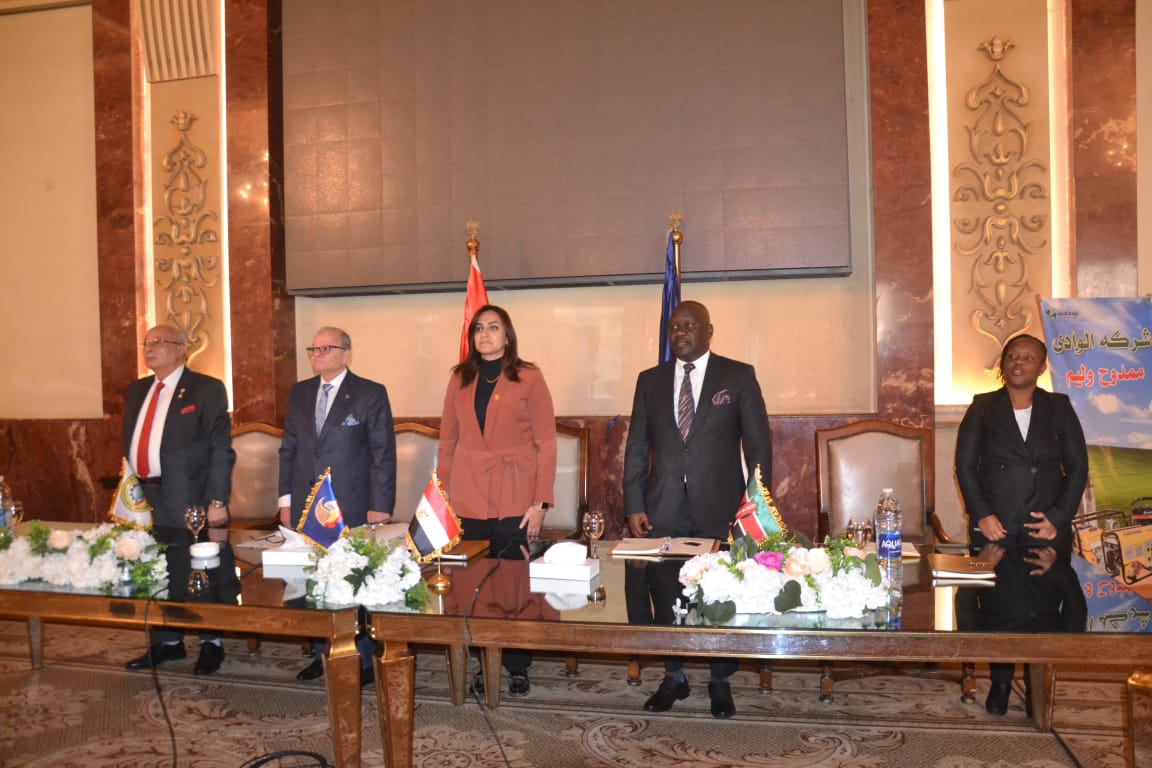  فعاليات مؤتمر الاستثمار المشترك بين مصر وكينيا بالبحيرة (5)
