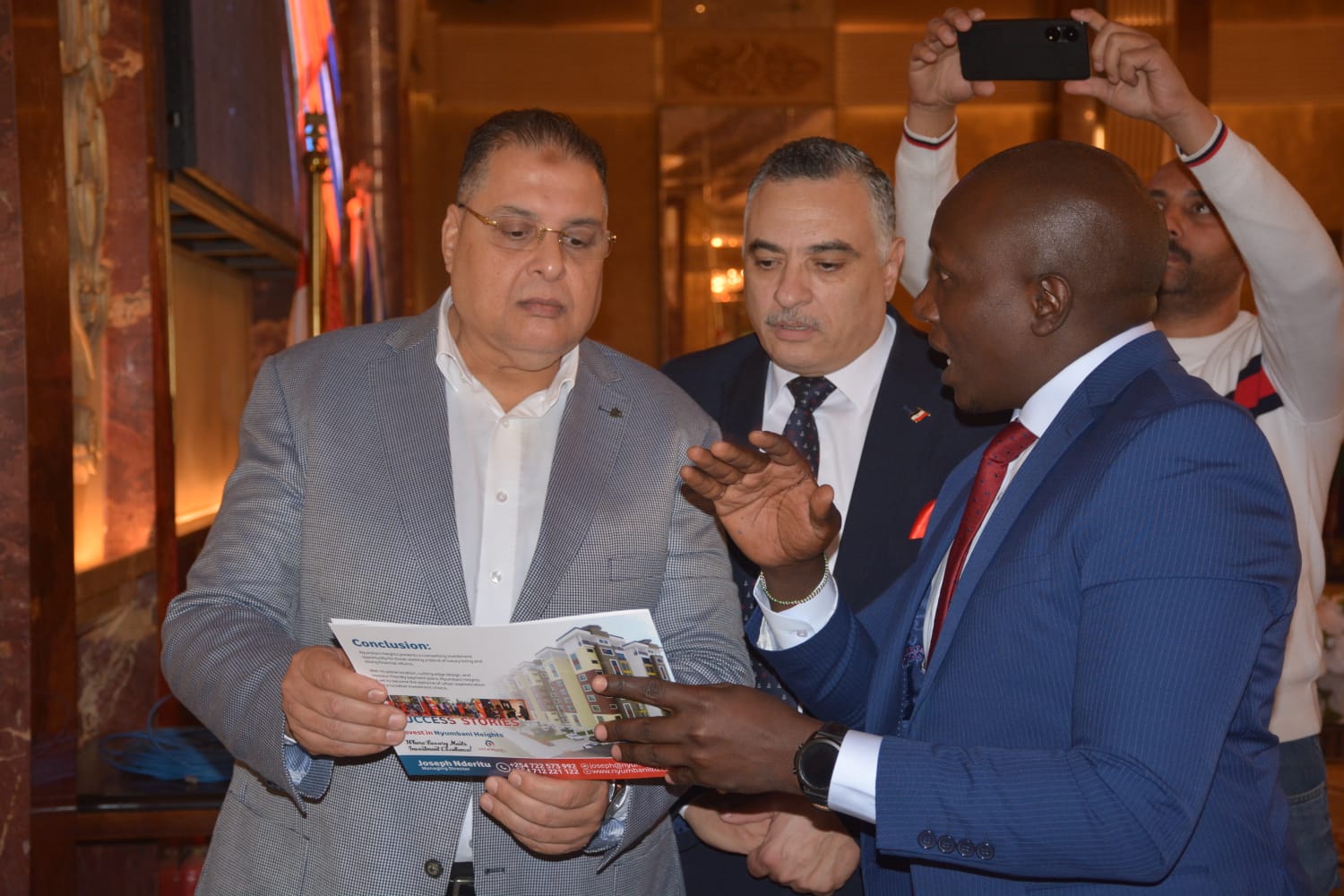  فعاليات مؤتمر الاستثمار المشترك بين مصر وكينيا بالبحيرة (3)