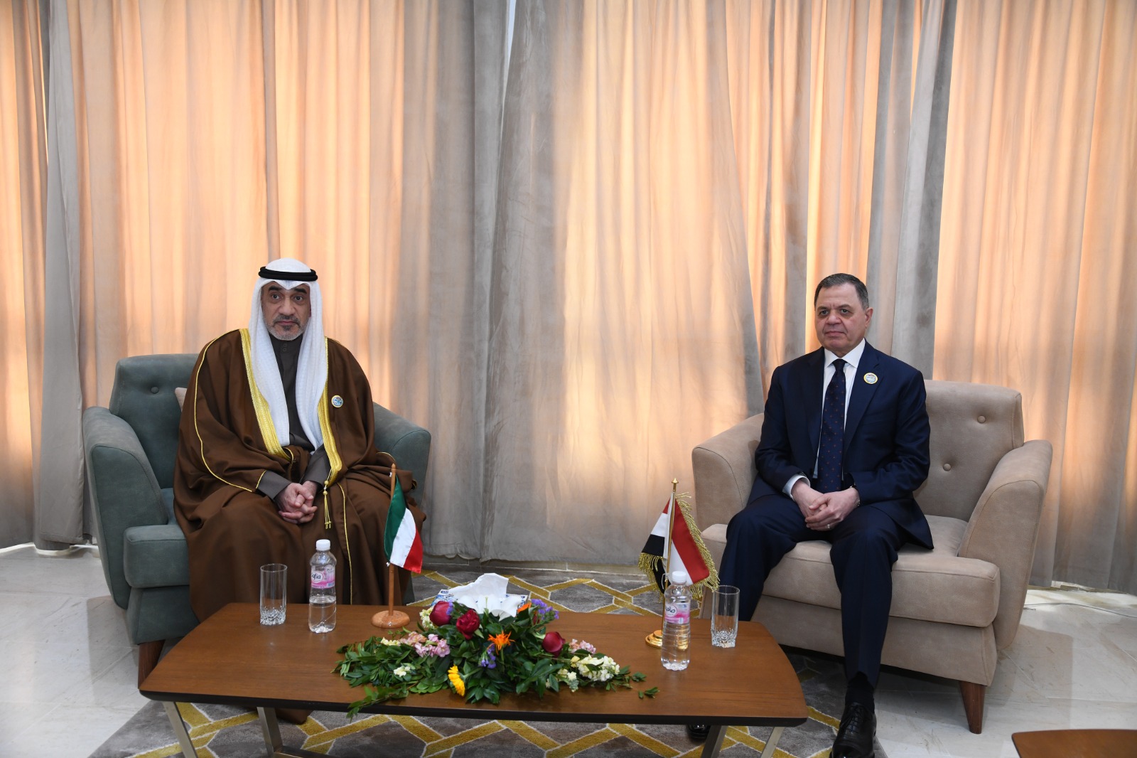 لقاءات وزير الداخلية مع وزراء الداخلية العرب