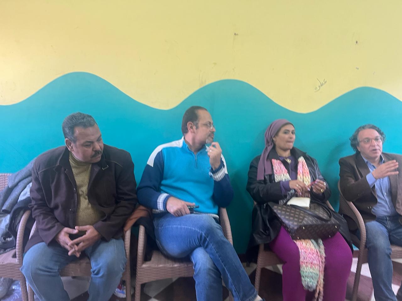 لجنة متابعة مركز الفنون بالوزارة (4)