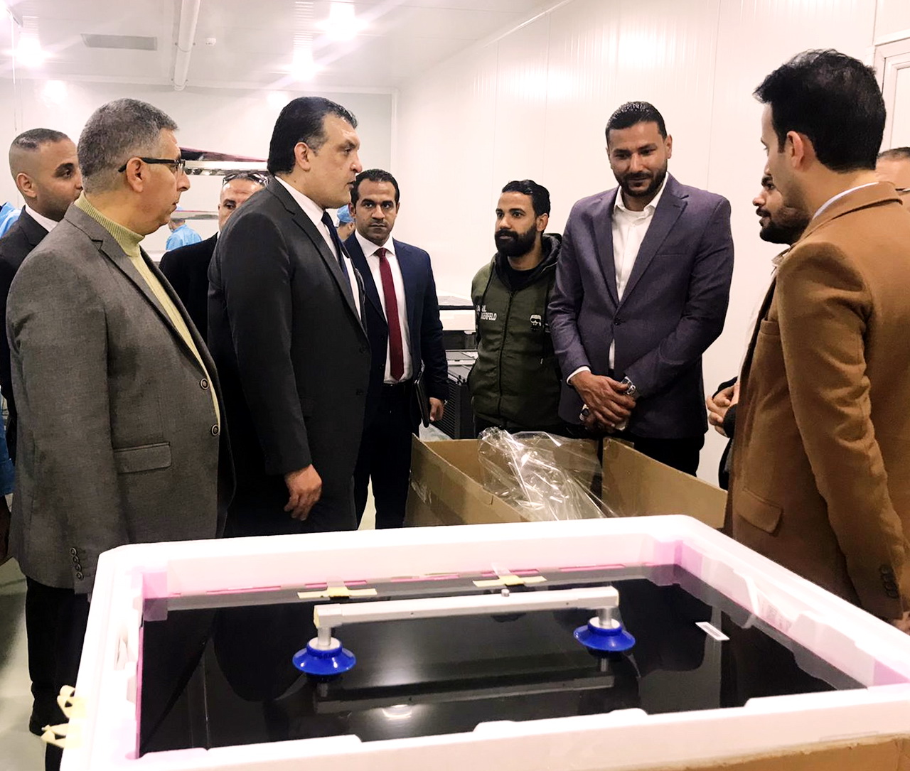 عمرو نور الدين خلال الجولة التفقدية عمرو نور الدين خلال الجولة التفقدية