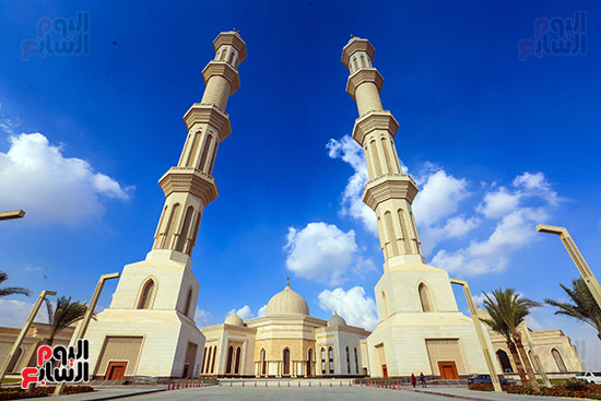 مأذن المسجد الكبير
