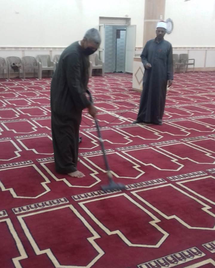 أكبر حملة نظافة وتعقيم للمساجد قبل دخول شهر رمضان المبارك