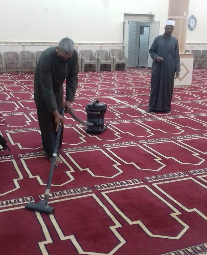 فعاليات حملة نظافة وتعقيم للمساجد قبل دخول شهر رمضان المبارك