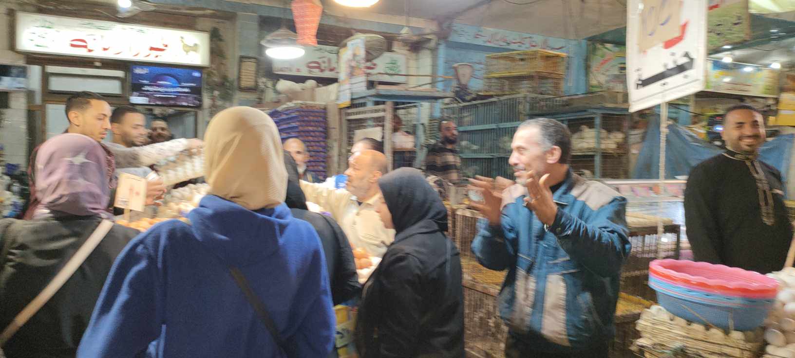 أسواق الإسكندرية في أول ايام سحور رمضان المبارك