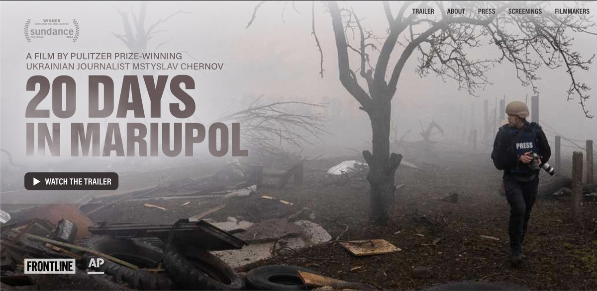 20 Days in Mariupol افضل فيلم وثائقي