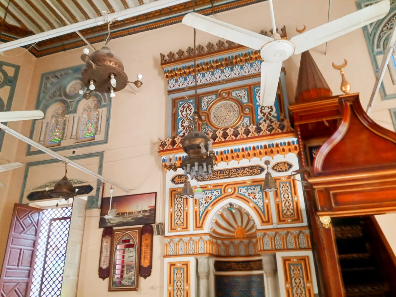 مسجد الحبشى بدمنهور أشهر المساجد الأثرية بالبحيرة  (12)