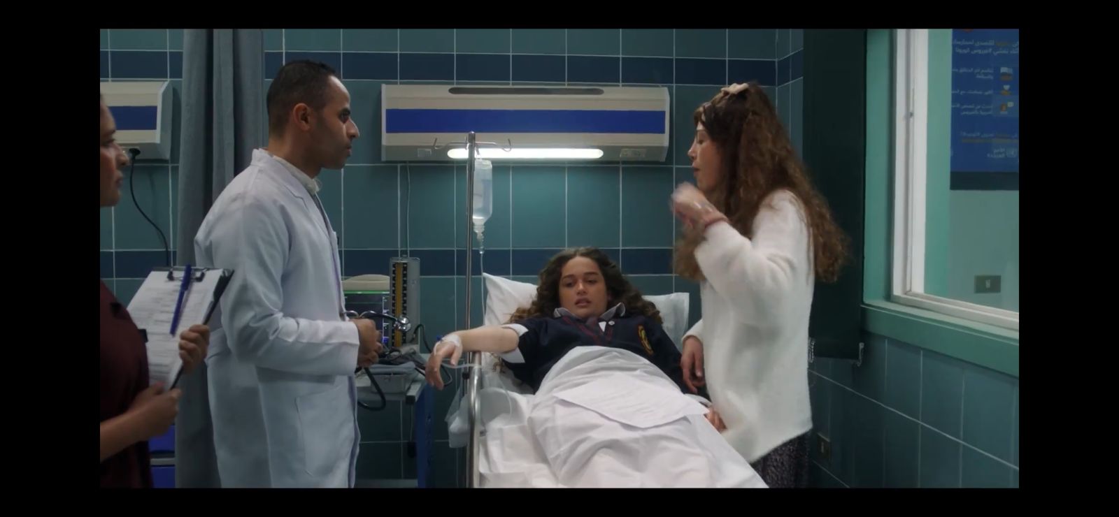 مسلسل صدفة الحلقة 1 .. ريهام حجاج تنقذ نور إيهاب وتهربها من المستشفي (4)