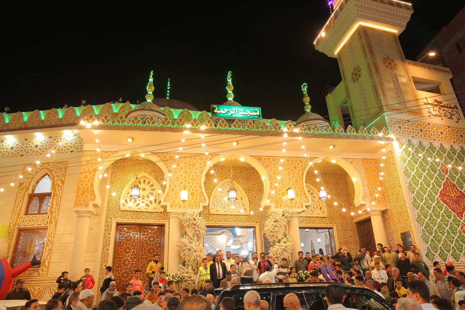 مسجد الرحمة بقرية شنو بكفر الشيخ