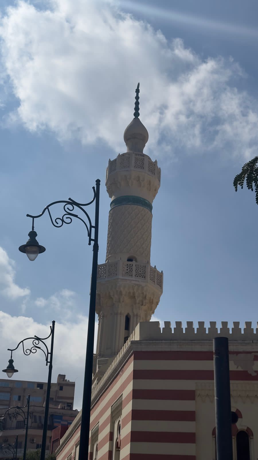 مئذنة المسجد