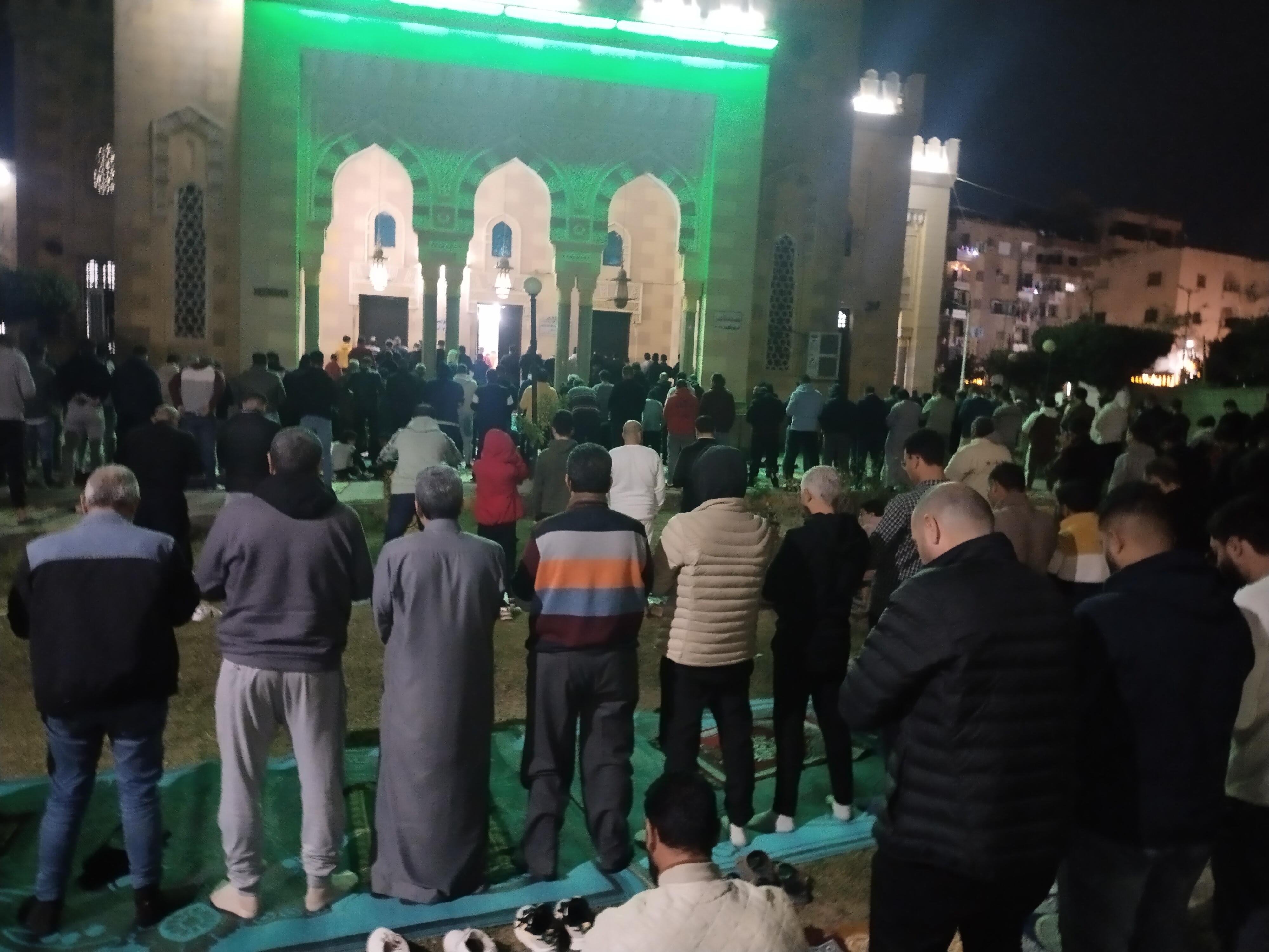 صلاة التراويح بمسجد ناصر ببنها  (2)