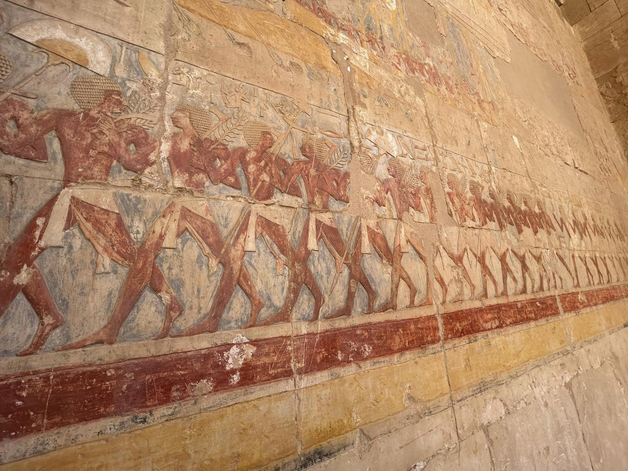 رصد رحلات بلاد بونت على جدران معبد الملكة حتشبسوت