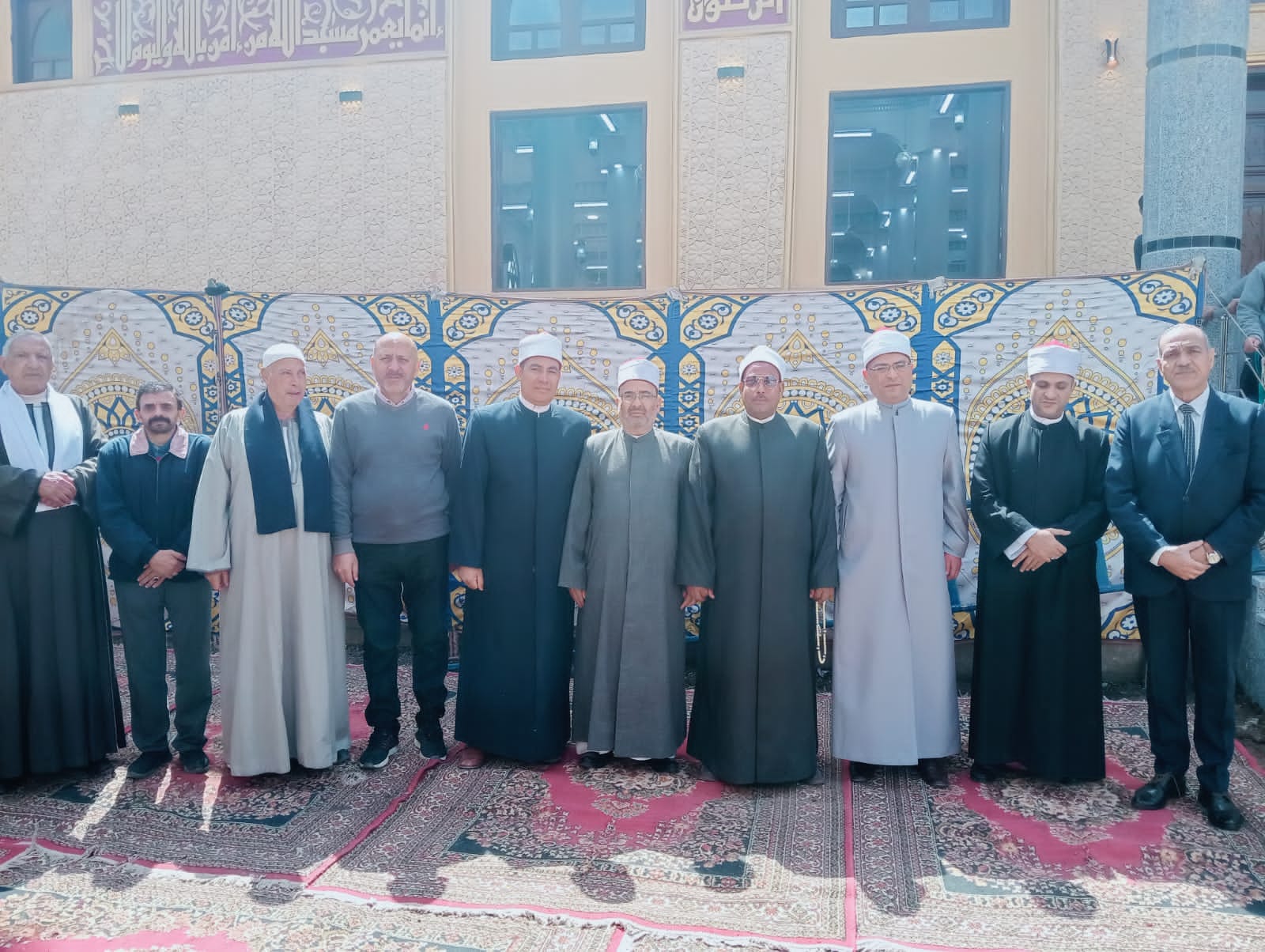 افتتاح مسجد كفر شكر