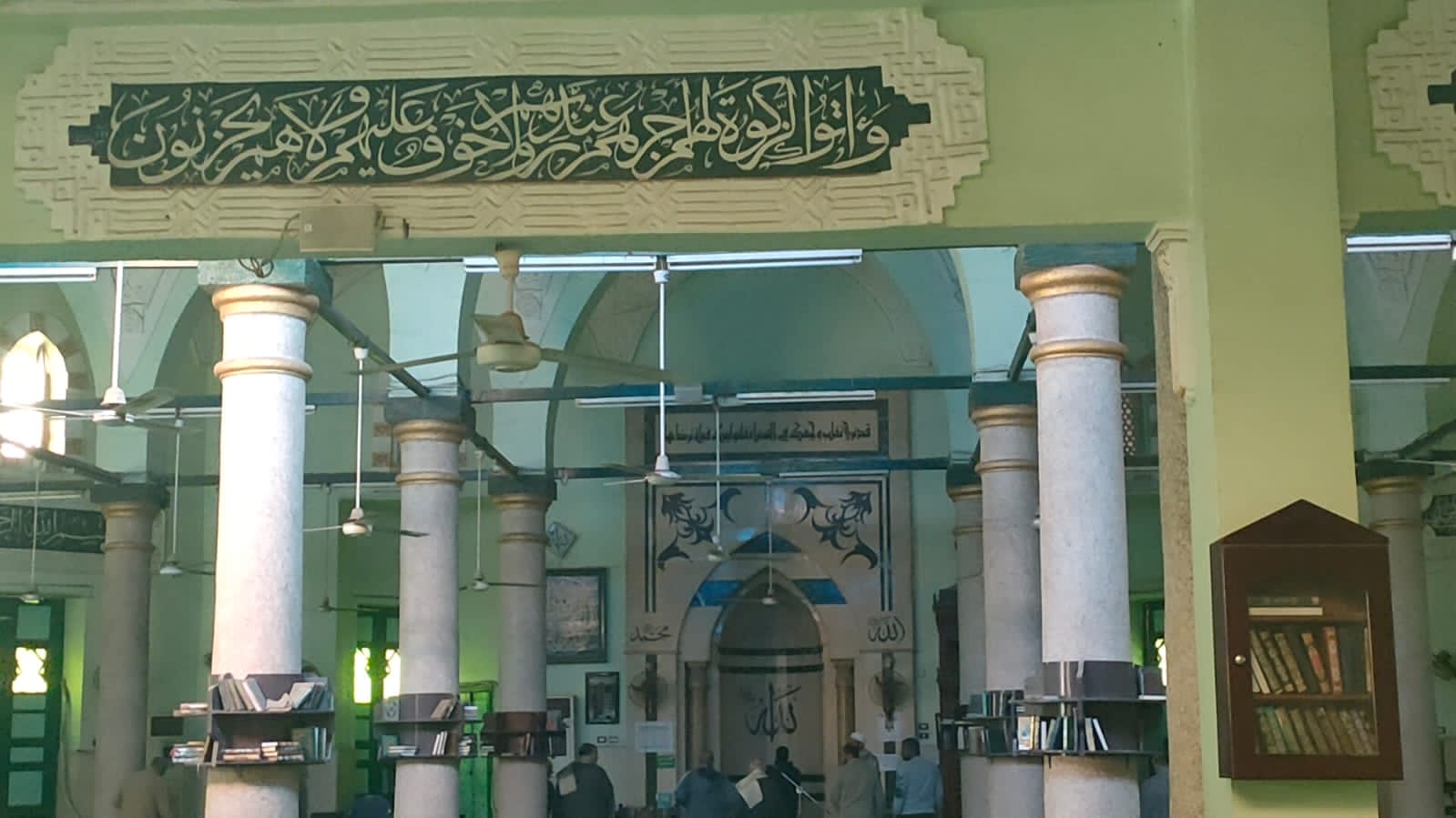 محراب  المسجد الأموي التاريخي بأسيوط
