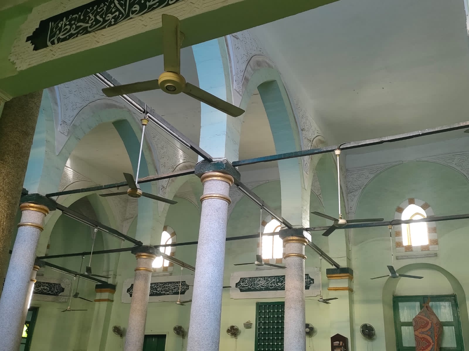 هندسة معمارية بالمسجد الأموي